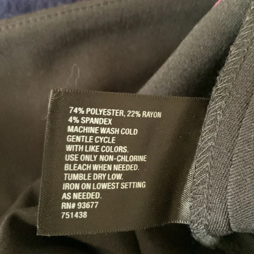 Women’s black a-line skirt east5th - Picture 4 of 8